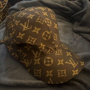 Brown Monogram Cap